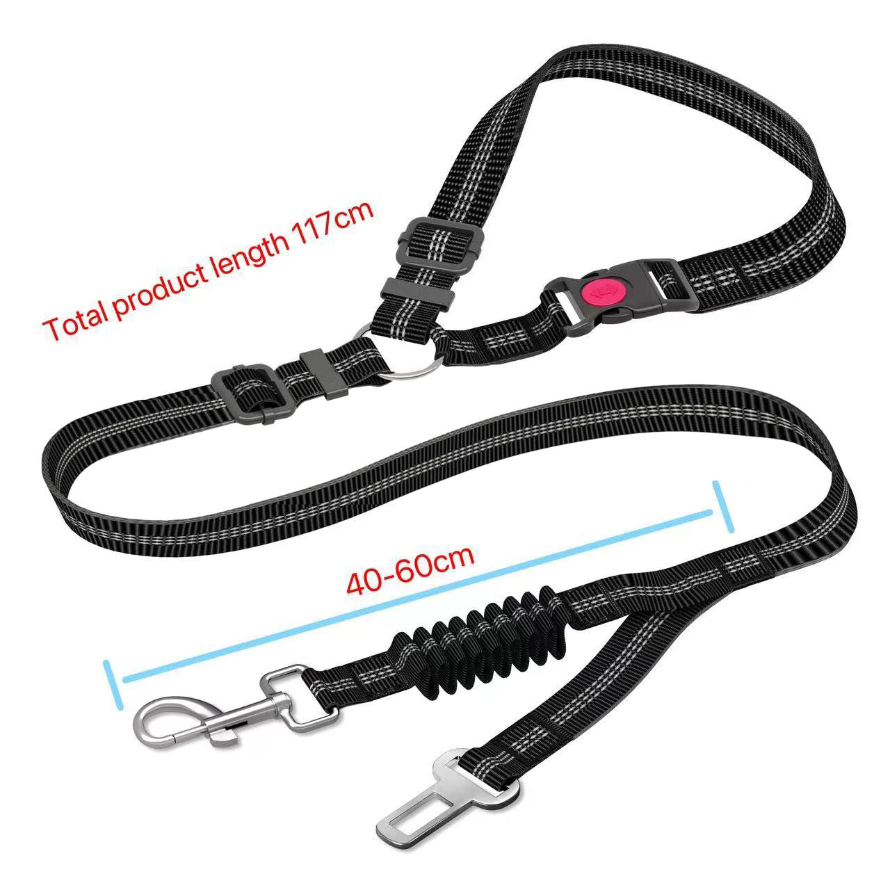 The Shield-Drive™ | 2-in-1 Safety Lead & Vehicle Tether